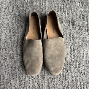 Lucky Brand brown suede flats size 10